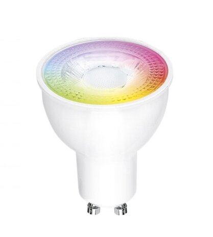 Spectrum WLAN LED Spot - GU10 4,7W - RBG + CCT Alle Lichtfarben - per App steuerbar Spectrum WLAN LED Spot - GU10 4,7W - RBG + CCT Alle Lichtfarben - per App steuerbar