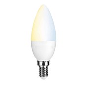 WLAN LED Lampe Kerzenform - E14 5W - 2700K-6500K - Bedienung über App