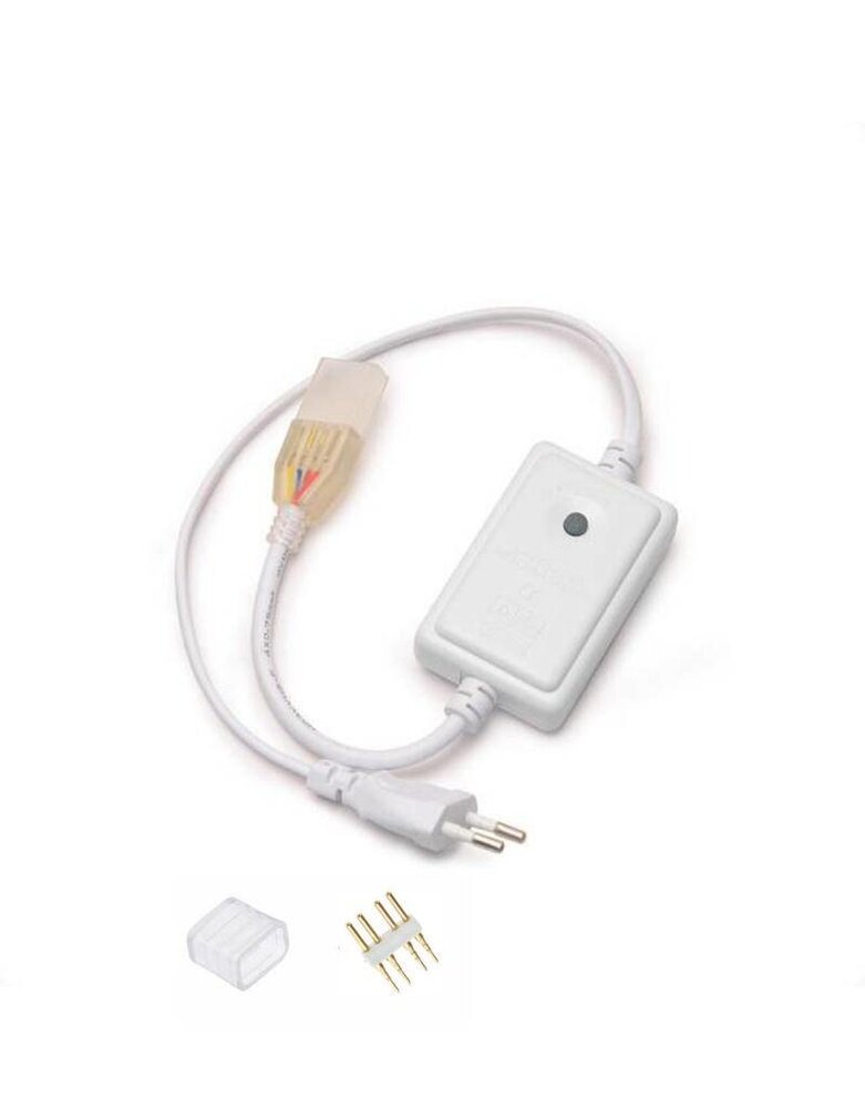 Aigostar LED-Leuchten LED RGB Leuchtband V1 Verbindungsstecker 230V EU Stecker inkl. Anschlussmaterial