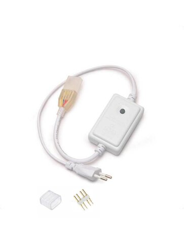 Aigostar LED-Leuchten LED RGB Leuchtband V1 Verbindungsstecker 230V EU Stecker inkl. Anschlussmaterial