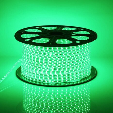 Aigostar LED-Leuchten LED Leuchtband V1 flach - Länge optional - grünes Licht inkl. Anschlusskabel