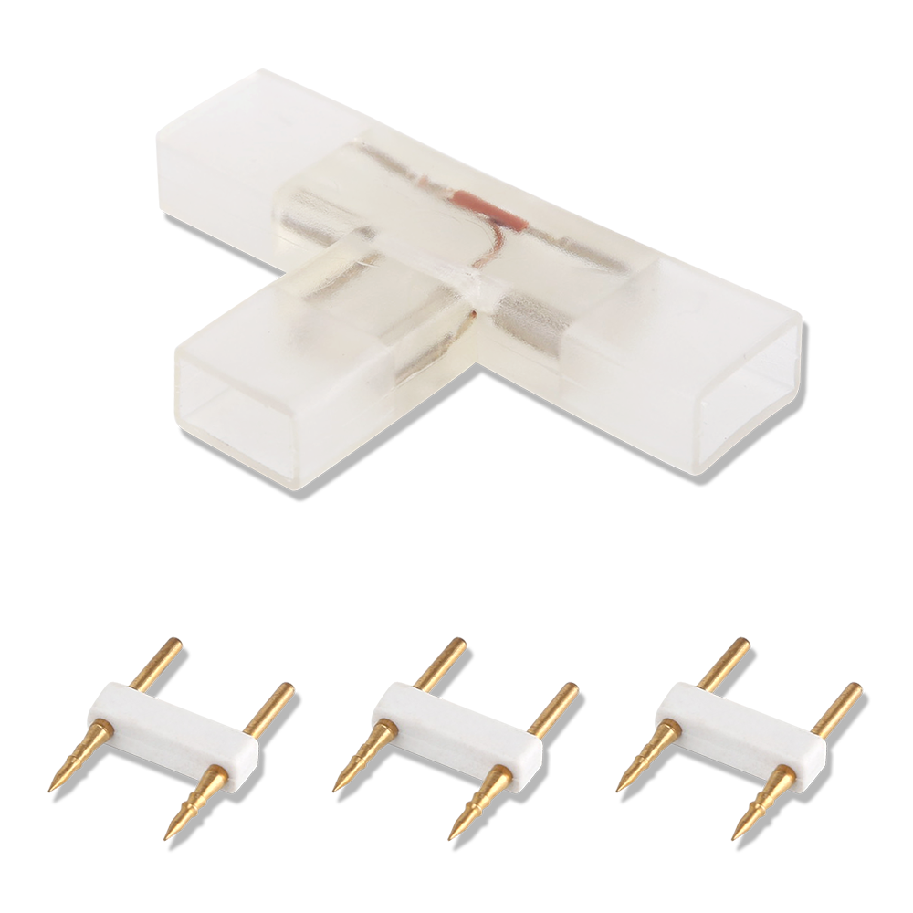 Aigostar LED-Leuchten LED Leuchtband V1 2 Pin Verbindungsstecker T-Verbindungsstecker