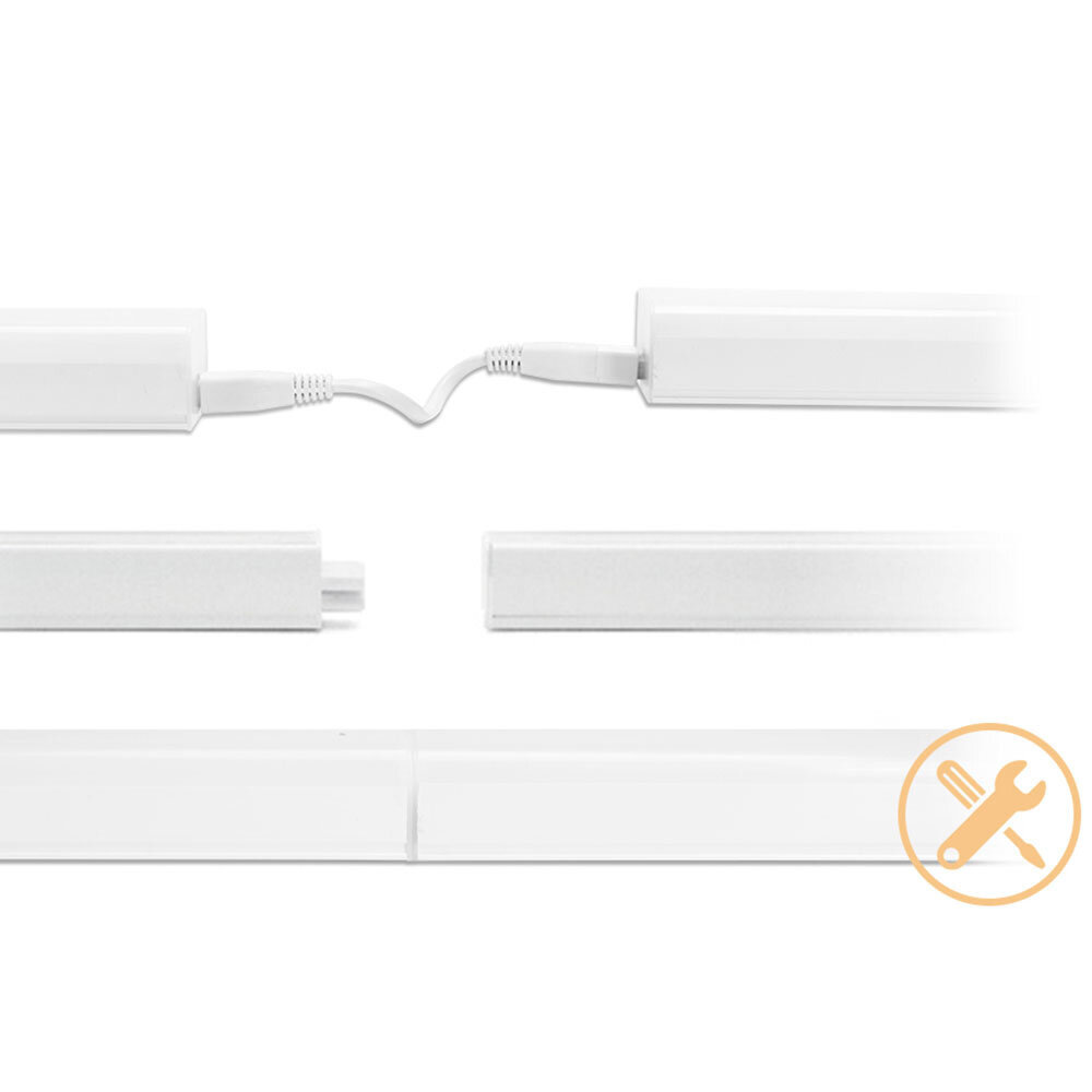 Aigostar LED-Leuchten LED Unterbauleuchte V2 - 60cm 12W 100Lm pro Watt  - Lichtfarbe optional