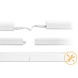 Aigostar LED-Leuchten LED Unterbauleuchte V2 - 60cm 12W 100Lm pro Watt  - Lichtfarbe optional
