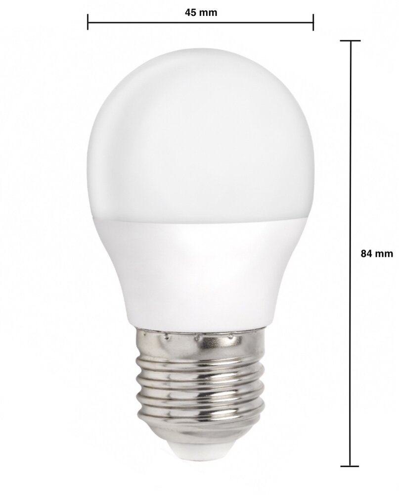 LED Lampe - E27 Sockel - 1W entspricht 10W - 6000K Tageslichtweiß 