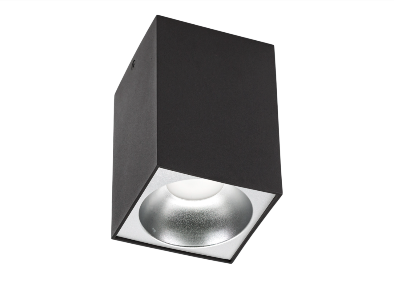 Spectrum LED Deckenspot - Würfel Mattschwarz 95x95x138 mm - LED Spot optional Spectrum LED Deckenspot - Würfel Mattschwarz 95x95x138 mm - LED Spot optional