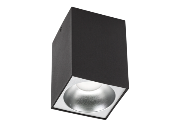 Spectrum LED Deckenspot - Würfel Mattschwarz 95x95x138 mm - LED Spot optional Spectrum LED Deckenspot - Würfel Mattschwarz 95x95x138 mm - LED Spot optional