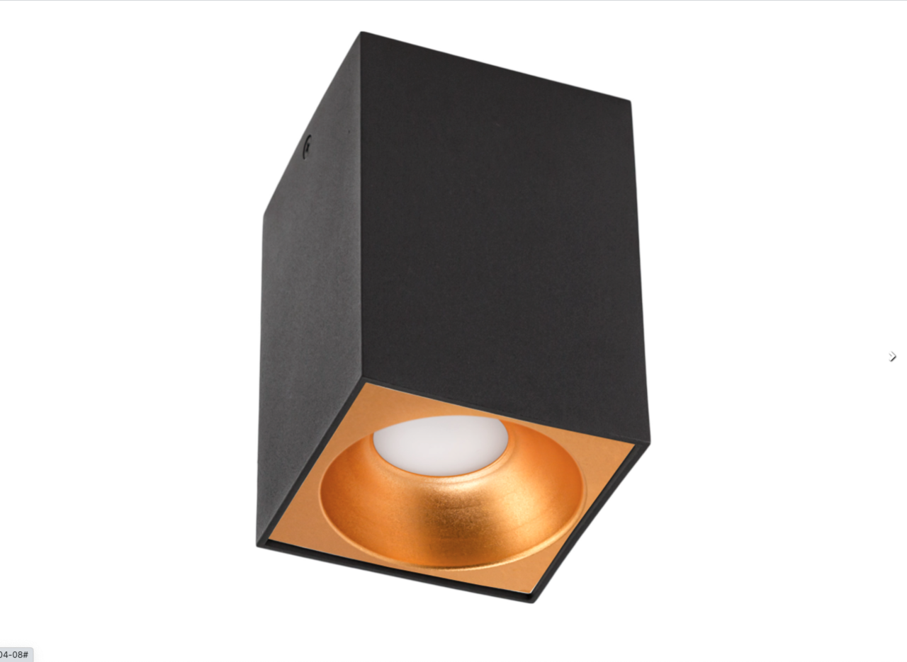 Spectrum LED Deckenspot - Würfel Mattschwarz 95x95x138 mm - LED Spot optional Spectrum LED Deckenspot - Würfel Mattschwarz 95x95x138 mm - LED Spot optional