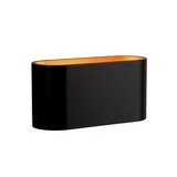 Spectrum LED Wandleuchte - Schwarz Gold - mit G9 Fassung - 80x80x160 mm Spectrum LED Wandleuchte - Schwarz Gold - mit G9 Fassung - 80x80x160 mm