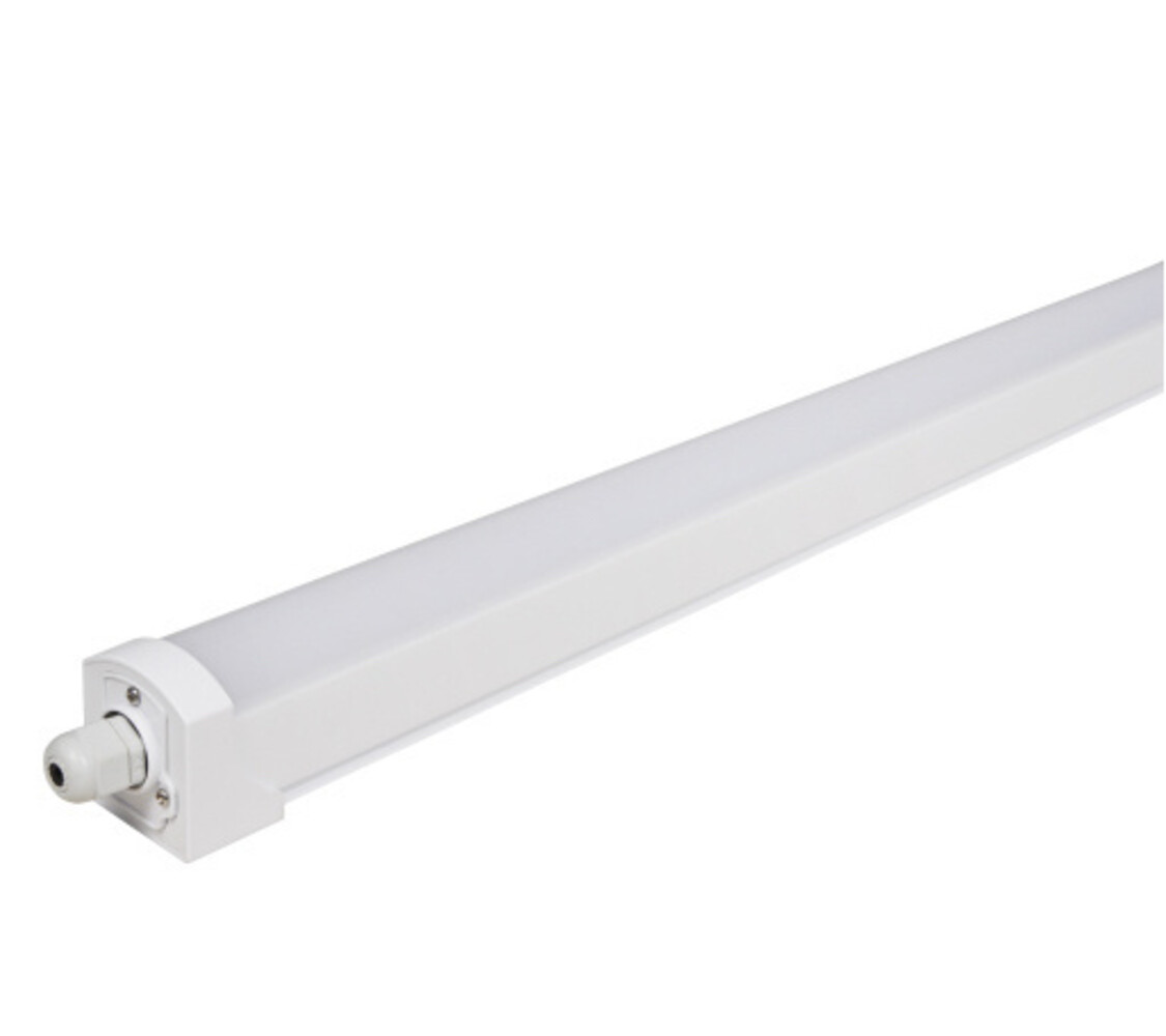 LCB LED-Beleuchtung Innovatives Design, hochwertige Technik & schnelle Lieferung! LED Feuchtraumleuchte 150cm – 45W 5400lm – 4000K Neutralweiß (840) – IP65 – durchverdrahtbar