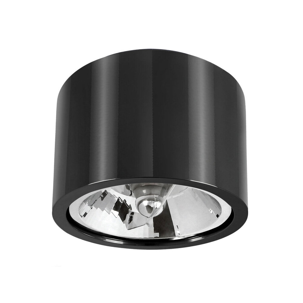 Spectrum LED AR111 Deckenspot Schw. Metall  IP20 - mit GU10/AR111 Fassung - LED Spot optional Spectrum LED AR111 Deckenspot Schw. Metall  IP20 - mit GU10/AR111 Fassung - LED Spot optional