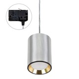 Spectrum LED Schienenstrahler Silber / Gold mit GU10  Fassung - universal 3-Phase - exkl. LED Spot Spectrum LED Schienenstrahler Silber / Gold mit GU10  Fassung - universal 3-Phase - exkl. LED Spot