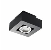 Kanlux LED GU10 Deckenspot Armatur Schw. - für 1 LED Spot
