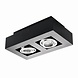 Kanlux – Zuverlässige LED- und Elektrobeleuchtung LED GU10 Deckenspot Armatur schwarz - zweifach für 2 LED GU10 Spots - exkl. LED Spots Kanlux – Zuverlässige LED- und Elektrobeleuchtung LED GU10 Deckenspot Armatur schwarz - zweifach für 2 LED GU10 Spots - exkl. LED Spots