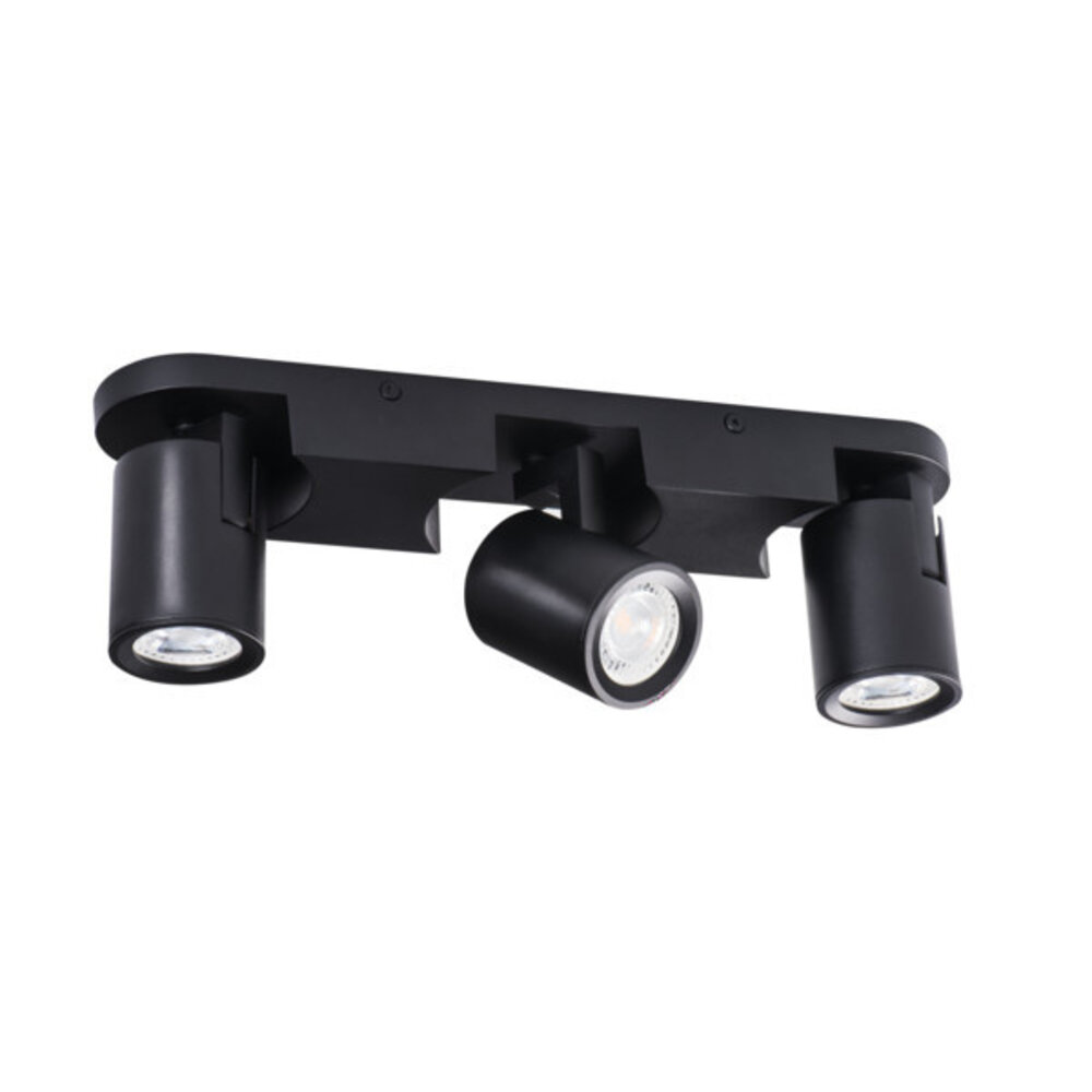 Kanlux – Zuverlässige LED- und Elektrobeleuchtung LED GU10 Deckenspot Wandspot schwarz - dreifach für 3 LED GU10 Spots Kanlux – Zuverlässige LED- und Elektrobeleuchtung LED GU10 Deckenspot Wandspot schwarz - dreifach für 3 LED GU10 Spots