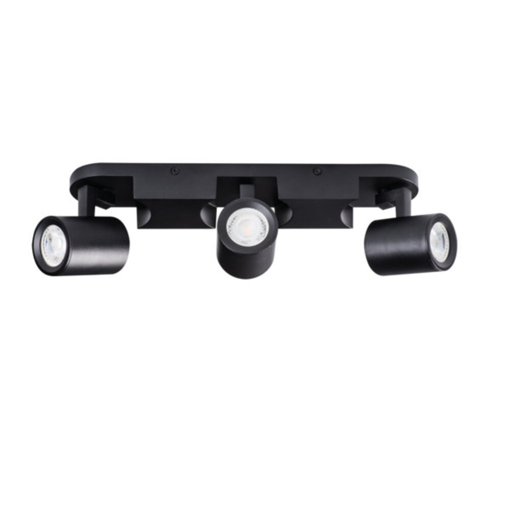 Kanlux LED GU10 Deckenspot Wandspot schwarz - dreifach für 3 LED GU10 Spots Kanlux LED GU10 Deckenspot Wandspot schwarz - dreifach für 3 LED GU10 Spots