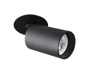 Kanlux LED GU10 Deckenspot schwenkbar Schw. rund - für 1 LED Spot