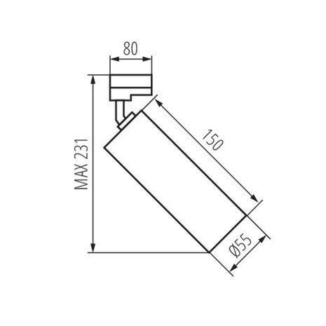 Kanlux – Zuverlässige LED- und Elektrobeleuchtung LED GU10 Schienenspot weiß - 3-Fase universal - für 1 LED GU10 Spot Kanlux – Zuverlässige LED- und Elektrobeleuchtung LED GU10 Schienenspot weiß - 3-Fase universal - für 1 LED GU10 Spot