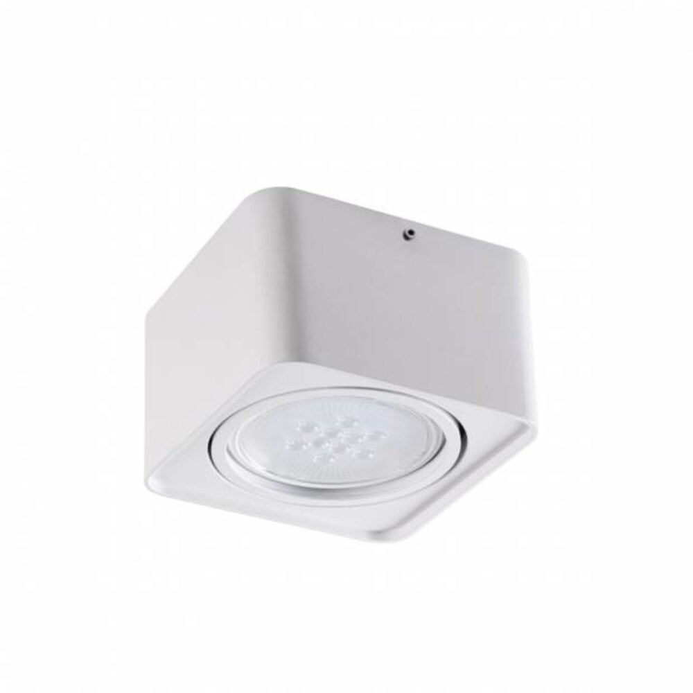 Kanlux LED AR111 Aufbauspot weiß viereckig - für 1 LED AR111 Spot Kanlux LED AR111 Aufbauspot weiß viereckig - für 1 LED AR111 Spot