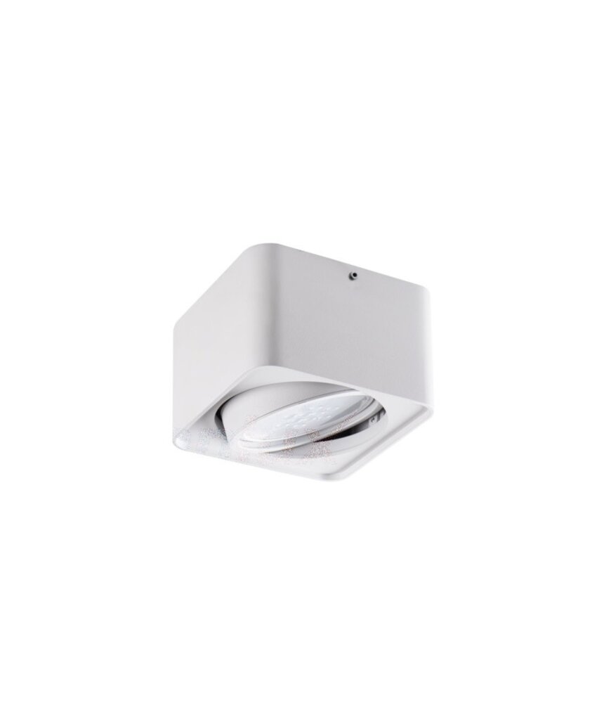Kanlux – Zuverlässige LED- und Elektrobeleuchtung LED AR111 Aufbauspot weiß viereckig - für 1 LED AR111 Spot Kanlux – Zuverlässige LED- und Elektrobeleuchtung LED AR111 Aufbauspot weiß viereckig - für 1 LED AR111 Spot