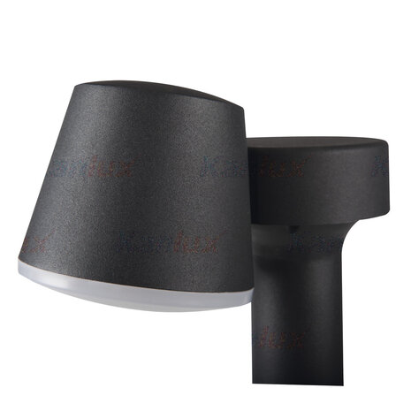 Kanlux – Zuverlässige LED- und Elektrobeleuchtung LED Außenlampen- / Gartenleuchtenständer - IP54 - 7.5W  - 4000K Neutralweiß- verstellbar - 80cm hoch
