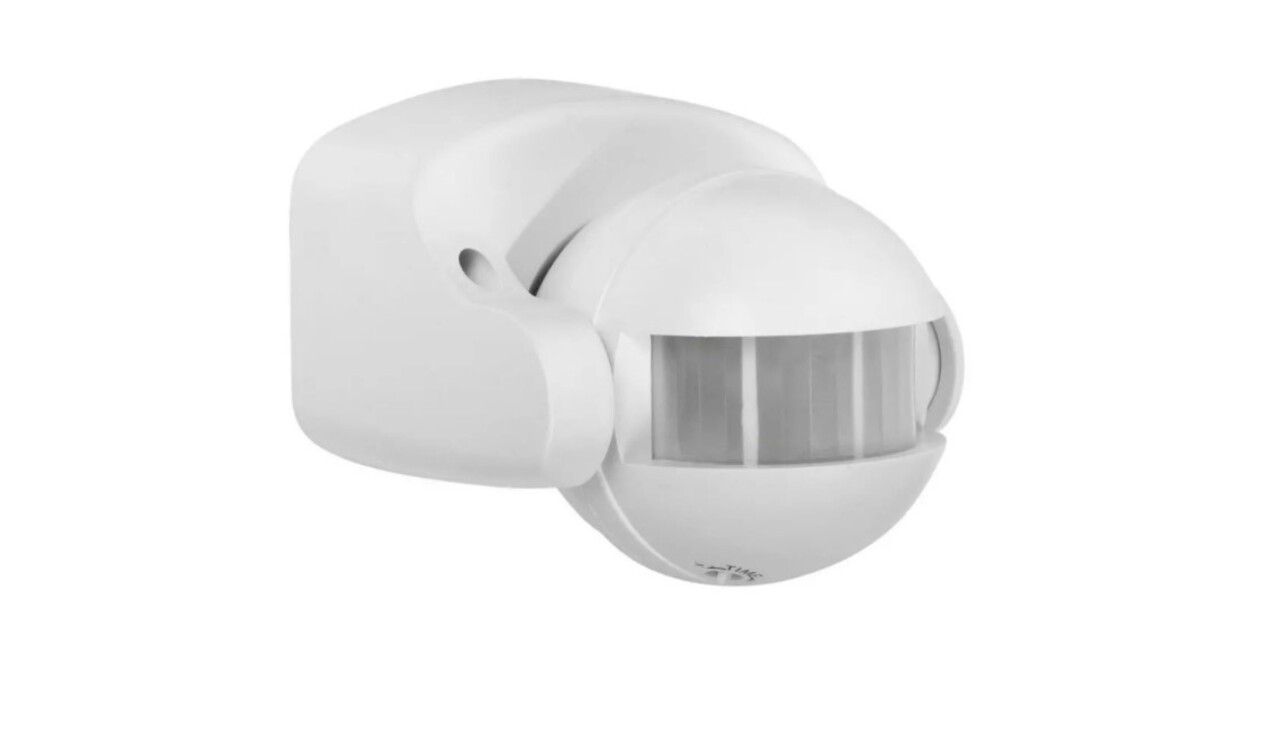 Kanlux – Zuverlässige LED- und Elektrobeleuchtung Bewegungssensor Außenbereich 160° -  IP44 - PIR Infrarot Bewegungsmelder - 230V max. 1200W  - weiß
