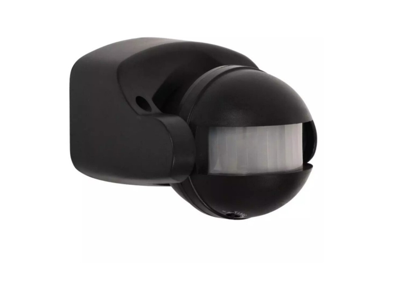 Kanlux – Zuverlässige LED- und Elektrobeleuchtung Bewegungssensor Außenbereich 160° -  IP44 - PIR Infrarot Bewegungsmelder - 230V max. 1200W  - schwarz