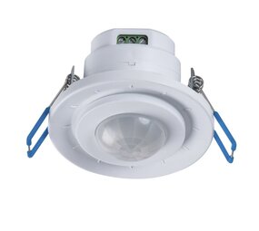 Kanlux – Zuverlässige LED- und Elektrobeleuchtung Einbau Bewegungssensor 360° - IP20 - PIR Infrarot Bewegungsmelder - 230V max. 800W - schwenkbar - Weiß Kanlux – Zuverlässige LED- und Elektrobeleuchtung Einbau Bewegungssensor 360° - IP20 - PIR Infrarot Bewegungsmelder - 230V max. 800W - schwenkbar - Weiß