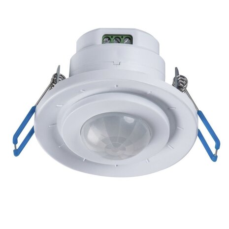 Kanlux Einbau Bewegungssensor 360° -  IP20 - PIR Infrarot Bewegungsmelder - 230V max. 800W  - schwenkbar - Weiß Kanlux Einbau Bewegungssensor 360° -  IP20 - PIR Infrarot Bewegungsmelder - 230V max. 800W  - schwenkbar - Weiß