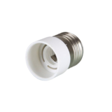 Led line: Erstklassiges Lichtdesign Reduzierstück Adapter E27 auf E14 Weiß max. 60W