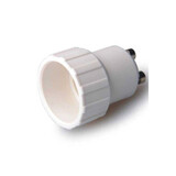 LED line Reduzierstück Adapter GU10 auf E14 Weiß max. 60W LED line Reduzierstück Adapter GU10 auf E14 Weiß max. 60W