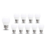 Spectrum 10er Pack - E27 LED Lampe - 6W entspricht 50W - G45 - 3000K Warmweiß Spectrum 10er Pack - E27 LED Lampe - 6W entspricht 50W - G45 - 3000K Warmweiß