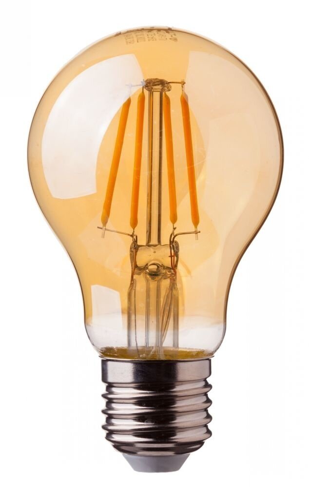 LCB LED-Beleuchtung Innovatives Design, hochwertige Technik & schnelle Lieferung! LED Fadenlampe dimmbar - E27 A60 - 4W entspricht 50W - 2200K extra Warmweiß