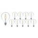 LCB LED-Beleuchtung Innovatives Design, hochwertige Technik & schnelle Lieferung! Vorteilspack 10 Stück - E27 LED Lampe - XL GLOBE - dimmbar - 4W entspricht 40W - 2700K Warmweiß - dimmbar