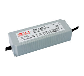 GLP ‚Äì Professionelle LED- und Trafos LED Netzteil - 12V 150W 12,5A - geeignet für 12V LED-Beleuchtung - IP67 wasserdicht GLP ‚Äì Professionelle LED- und Trafos LED Netzteil - 12V 150W 12,5A - geeignet für 12V LED-Beleuchtung - IP67 wasserdicht