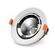 LCB LED-Beleuchtung Innovatives Design, hochwertige Technik & schnelle Lieferung! LED Downlight Bananenspot - Ladenbeleuchtung - 10W - Lichtfarbe wählbar 3000K of 4000K - 3 Jahre Garantie