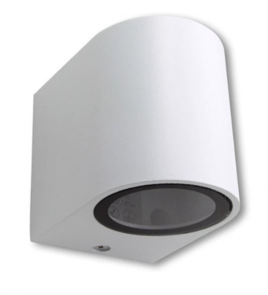 LCB LED-Beleuchtung Innovatives Design, hochwertige Technik & schnelle Lieferung! LED Wandleuchte rund Weiß - GU10 Fassung - IP44 - geeignet für 1 GU10 Spot LCB LED-Beleuchtung Innovatives Design, hochwertige Technik & schnelle Lieferung! LED Wandleuchte rund Weiß - GU10 Fassung - IP44 - geeignet für 1 GU10 Spot