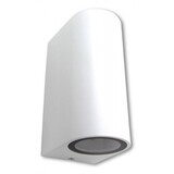 LCB LED Wandleuchte rund Weiß - GU10 Fassung - IP44 - geeignet für 2 GU10 Spots LCB LED Wandleuchte rund Weiß - GU10 Fassung - IP44 - geeignet für 2 GU10 Spots
