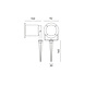 LED Sting Bodenspot - GU10 Fassung - IP54 spritzwassergeschützt - exkl. LED Spot LED Sting Bodenspot - GU10 Fassung - IP54 spritzwassergeschützt - exkl. LED Spot