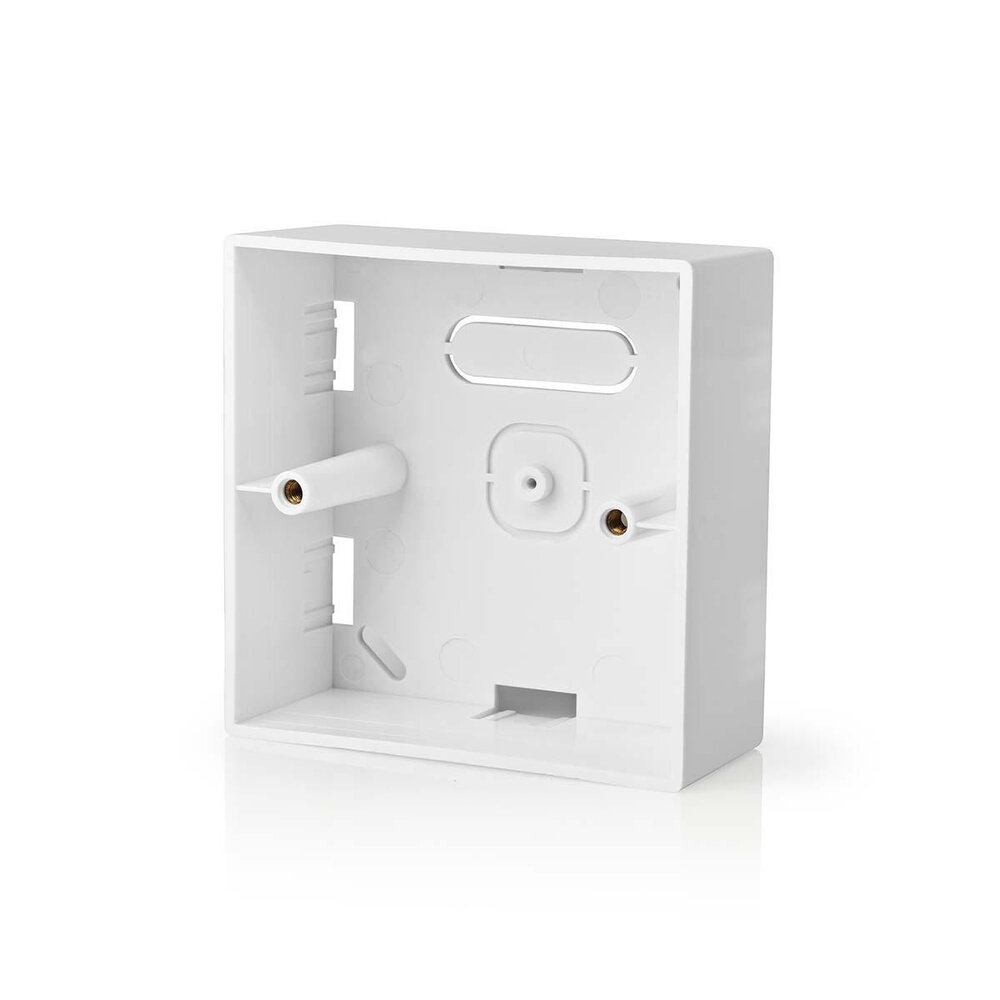 LCB LED-Beleuchtung Innovatives Design, hochwertige Technik & schnelle Lieferung! Aufputz Steckdose universal Weiß - geeignet für LED Unterputz Dimmer