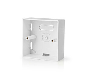 LCB LED-Beleuchtung Innovatives Design, hochwertige Technik & schnelle Lieferung! Aufputz Steckdose universal Weiß - geeignet für LED Unterputz Dimmer