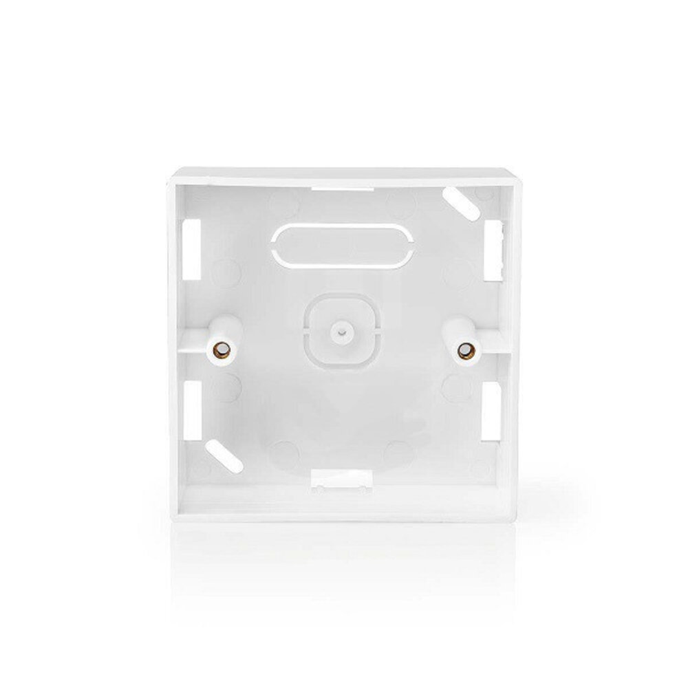 LCB LED-Beleuchtung Innovatives Design, hochwertige Technik & schnelle Lieferung! Aufputz Steckdose universal Weiß - geeignet für LED Unterputz Dimmer