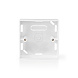 LCB LED-Beleuchtung Innovatives Design, hochwertige Technik & schnelle Lieferung! Aufputz Steckdose universal Weiß - geeignet für LED Unterputz Dimmer