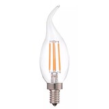 LCB LED-Beleuchtung Innovatives Design, hochwertige Technik & schnelle Lieferung! LED Fadenlampe dimmbar - E14 C37 - 5W entspricht 40W -  2700K Warmweiß