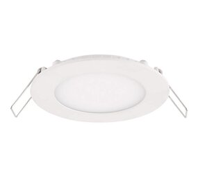 LCB LED-Beleuchtung Innovatives Design, hochwertige Technik & schnelle Lieferung! LED Einbaustrahler Downlight rund Alu - 6W entspricht 50W - Sägegr. 110mm - 3000K Warmweiß