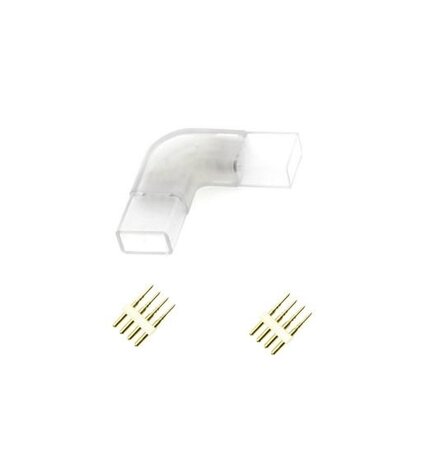 LCB LED-Beleuchtung Innovatives Design, hochwertige Technik & schnelle Lieferung! LED RGB Leuchtband 4 Pin Verbinder Eckverbindung L-Verbinder LCB LED-Beleuchtung Innovatives Design, hochwertige Technik & schnelle Lieferung! LED RGB Leuchtband 4 Pin Verbinder Eckverbindung L-Verbinder
