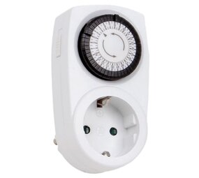 Aigostar LED-Leuchten Zeitschaltuhr analog 230V - 24 Stunden