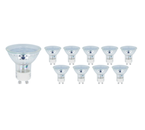 LED line 10er Pack - GU10 LED Spots - 1W entspricht 10W - Lichtfarbe optional LED line 10er Pack - GU10 LED Spots - 1W entspricht 10W - Lichtfarbe optional
