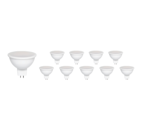 Spectrum Vorteilspack 10 Stück GU5.3 MR16 LED Spots 4W - Ersetzt 35W - Lichtfarbe optional Spectrum Vorteilspack 10 Stück GU5.3 MR16 LED Spots 4W - Ersetzt 35W - Lichtfarbe optional