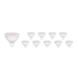 Spectrum Vorteilspack 10 Stück GU5.3 MR16 LED Spots 4W - Ersetzt 35W - Lichtfarbe optional